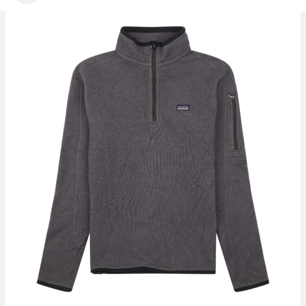 Patagonia Women's Better Sweater® 1/4-Zip Fleece in Grey